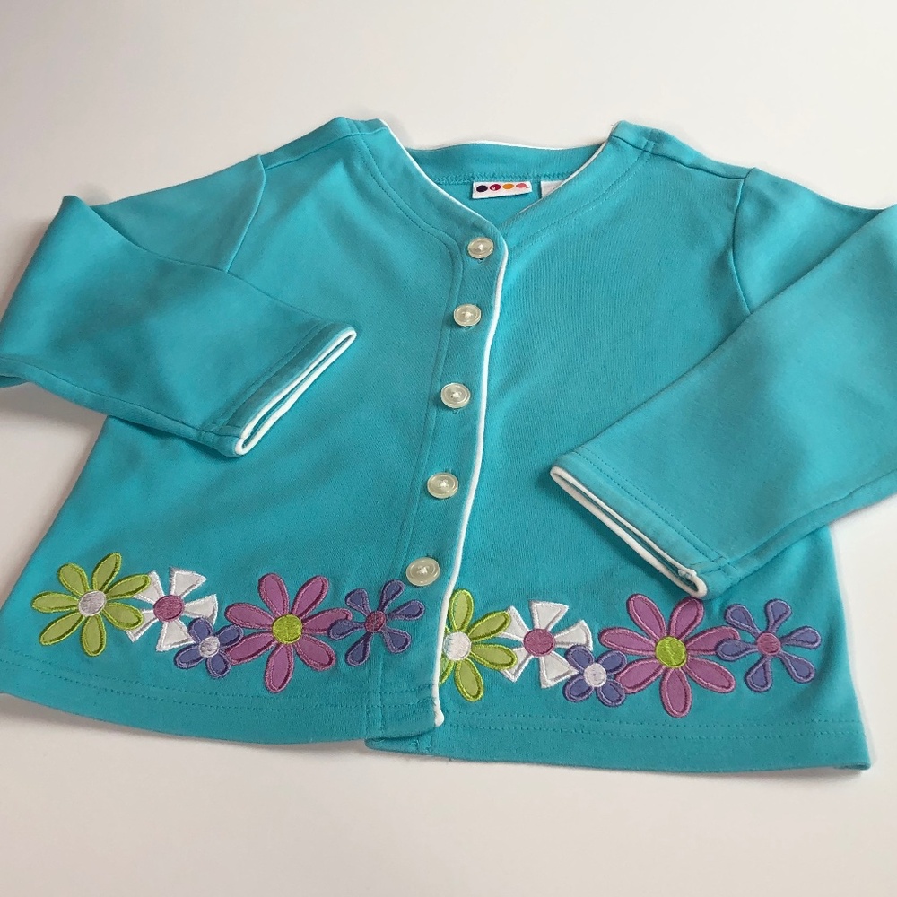 Vintage Gymboree POP SAFARI Cardigan • 5 Years